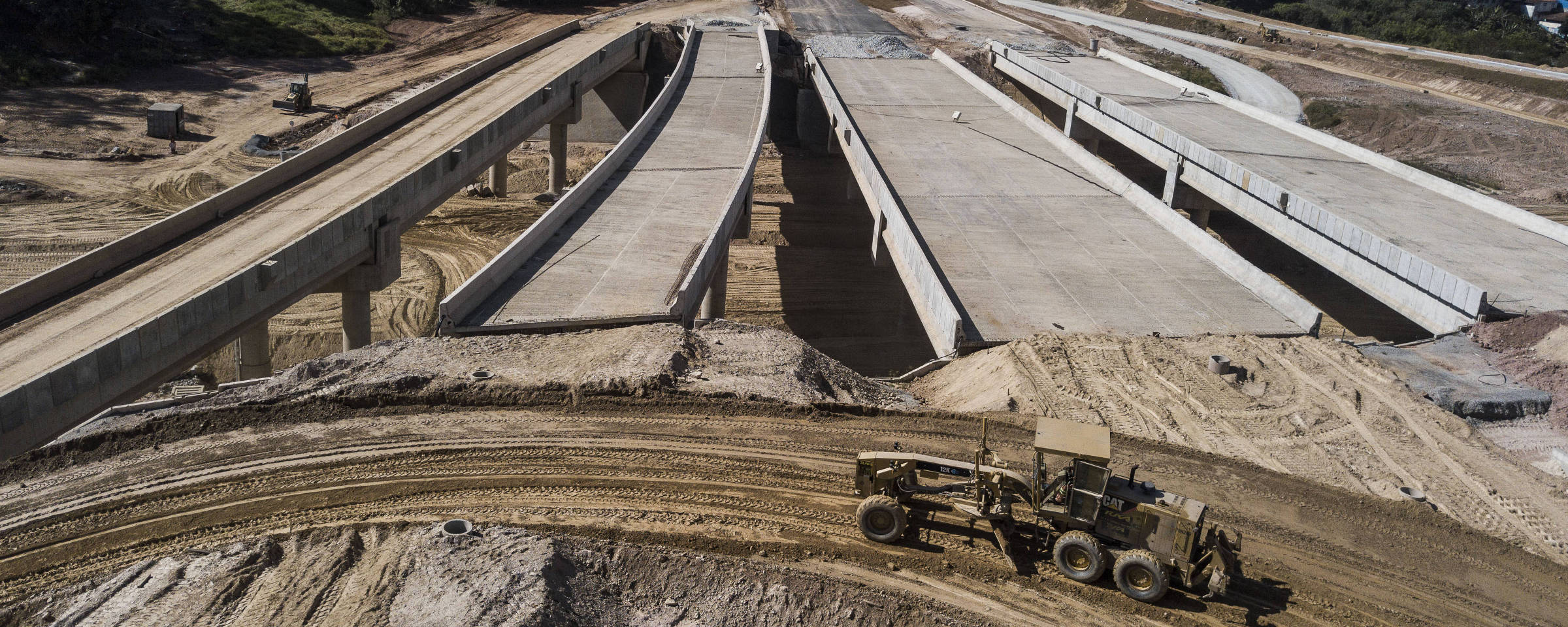 Gestão França quer congelar por 18 meses as já atrasadas obras do Rodoanel Norte